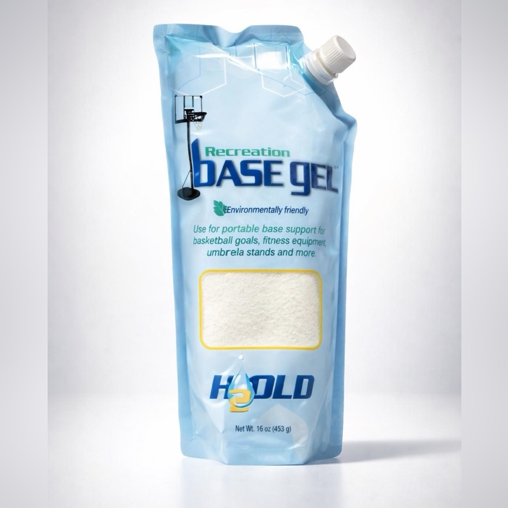 H2Old Brand - Recreation Base Gel - Supports Basketball Hoops / Tether Poles